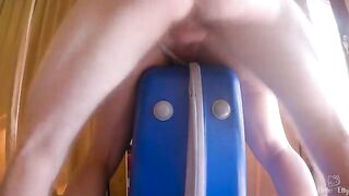 A man fucked a new babysitter as soon as she stepped into the house