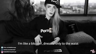 500K! Unboxing and Oral Creampie gift from MollyRedWolf