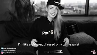 500K! Unboxing and Oral Creampie gift from MollyRedWolf