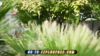 Abella Danger, with her iconic curvaceous figure and ballet-trained flexibility, shares a passionate evening