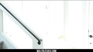 Young maid with big boobs gets fucked by her boss with a huge cock