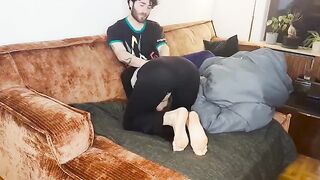 Real couple sex, homemade porn with real orgasms, completely naked and raw