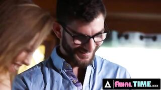 MILF Britney Amber cheats on her BFF with anal sex