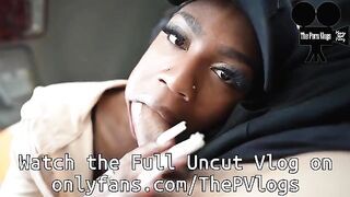 I Met A Hot Ebony Chick And She Sucked My Dick in the Car