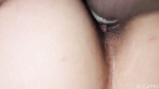 A Russian sexwife gets her pussy railed by a horny lover