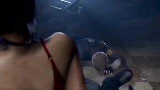 Ada Wong is cheating on her husband in this animated scene