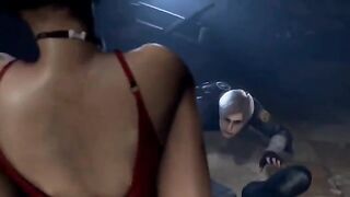 Ada Wong is cheating on her husband in this animated scene