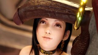 The darker side of Tifa Lockhart from Final Fantasy