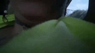 Katty Blake got banged in a moving car in Bucaramanga