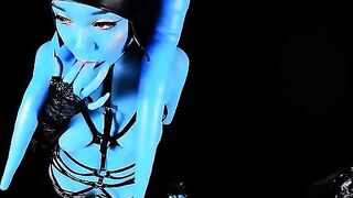 Twi'lek slut gets alien dick in her Star Wars parody