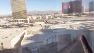 A guy roughly fucked his ex-girlfriend in the hotel room
