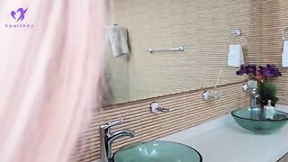 I spied my stepson showering, got wild with him, and finished with a bang