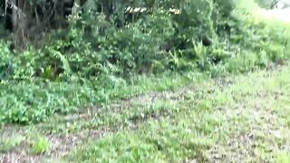First sextape in the forest for this young French couple