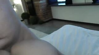 A step mom with a wet pussy gets fucked hard and cummed on