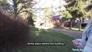 Public Agent: German blonde MILF gets fucked for cash