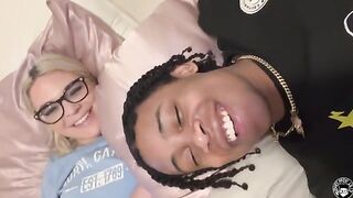 Fat ass PAWG Rharri Rhound gets her pussy clapped by roommate Lil D