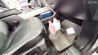 A man met a girl at the shop in the area and fucked her hard