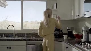 A blonde babe gets her cunt smashed hard by a big dick in this steamy scene