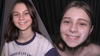 An extreme fuck with an 18 y.o. cutie, who is a perfect submissive one