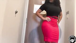 Latina MILF Valerie Kay practices yoga with hot young Lil D