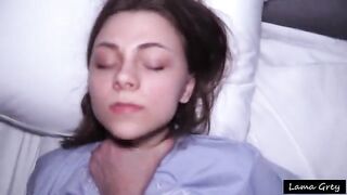 The girl with a cute face has become a slave to the dick - From Cutie To Cumslut - COLLEGE DORM FUCK