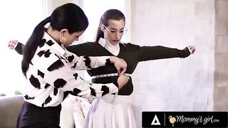A shy teen gets wild with a stacked stylist Penny Barber