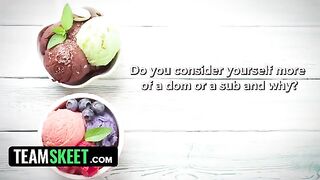 A sexy interview with gorgeous Jewelz Blu for ice cream