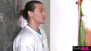 You want to taste your stepbrother's cum? Lulu Chu asks Maria Kazi