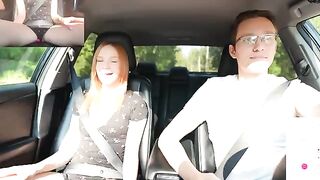 The guy surprised Verlonis with a toy in the car and controlled it publicly