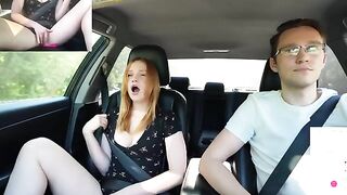 The guy surprised Verlonis with a toy in the car and controlled it publicly