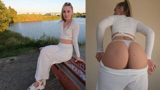 A cute chick met a guy on a dating app and went on a date