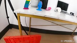 Camgirl Keira Heart gets her pussy filled with cum in steamy POV action