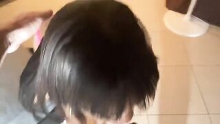 A cute 18-year-old girl with small boobs was fucked by an Italian guy