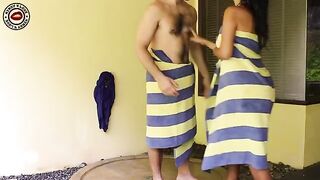 An amateur couple gets down and dirty in the bathtub, creating steamy homemade content
