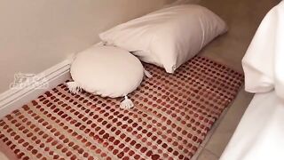My sister's best friend and I are sharing a bed together