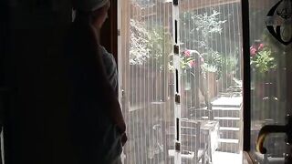 The gardener was sexually used by the householder in a steamy scene