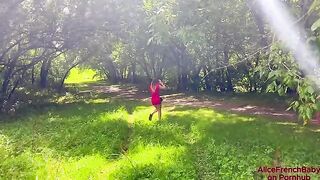 A French girl is so horny, she wants to taste and cum in her pussy