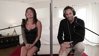 Adria Rae got her pussy smashed by a huge dick in a ROUGH fuck