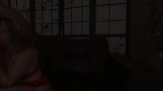 A man has completely soaked the prostitute's mouth with his semen