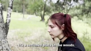 I'm helping a girl lost in the forest, fucking her