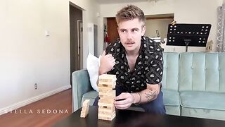 Two hot guys fucked two sexy girls on a bed, an intense scene