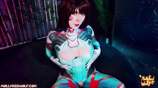 Overwatch NERF THIS ASS Dva - SweetDarling - 4K Ultra HD