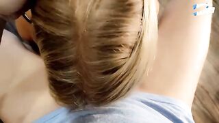 My stepsister seduced me at dinner for a creampie