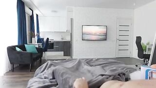 Pervert stepson gets his ass gapped by horny stepmom using AutoBlow