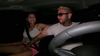 The 18-year-old girl has a desire and gets fucked in the car