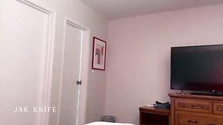 Best friend's mom offered her bed to a guy for a sleepover