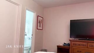 Best friend's mom offered her bed to a guy for a sleepover
