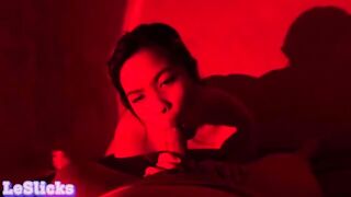 Horny Filipino girl gets her booty covered with sperm in a hot POV scene