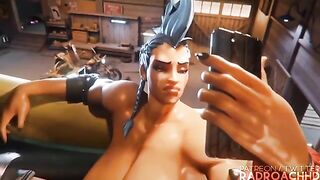 Junker Queen renders Mei Korecki a moronic fuck toy in this explicit scene