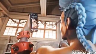 Junker Queen renders Mei Korecki a moronic fuck toy in this explicit scene